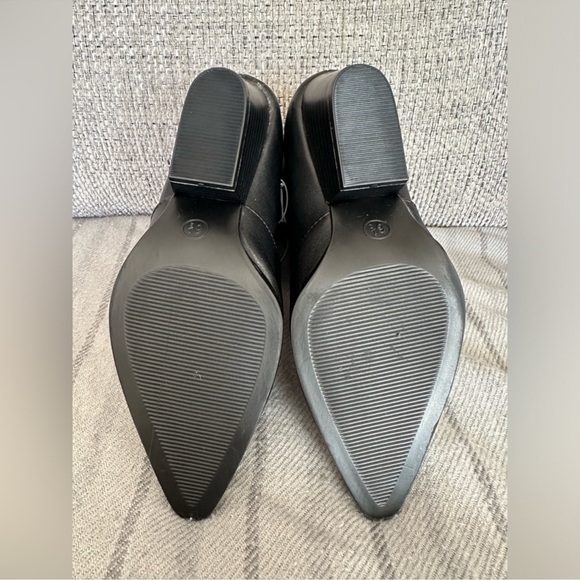 Universal Thread Women's Henley Ankle Western Boots Black Memory Foam Size 6.5 - Picture 3 of 9